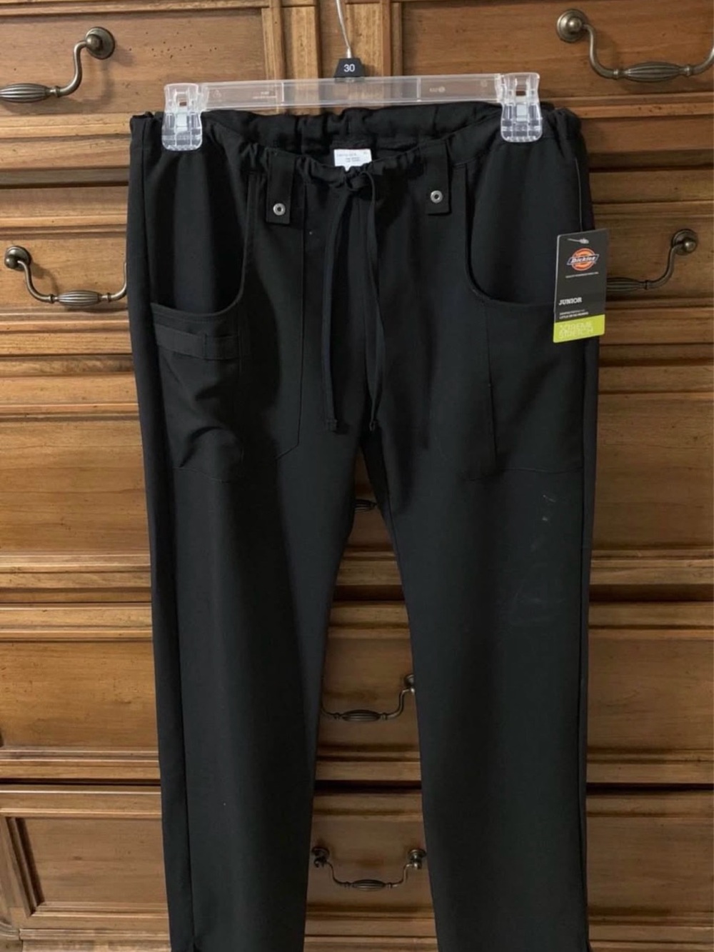 Dickies Women’s Black Drawstring Scrub Pant